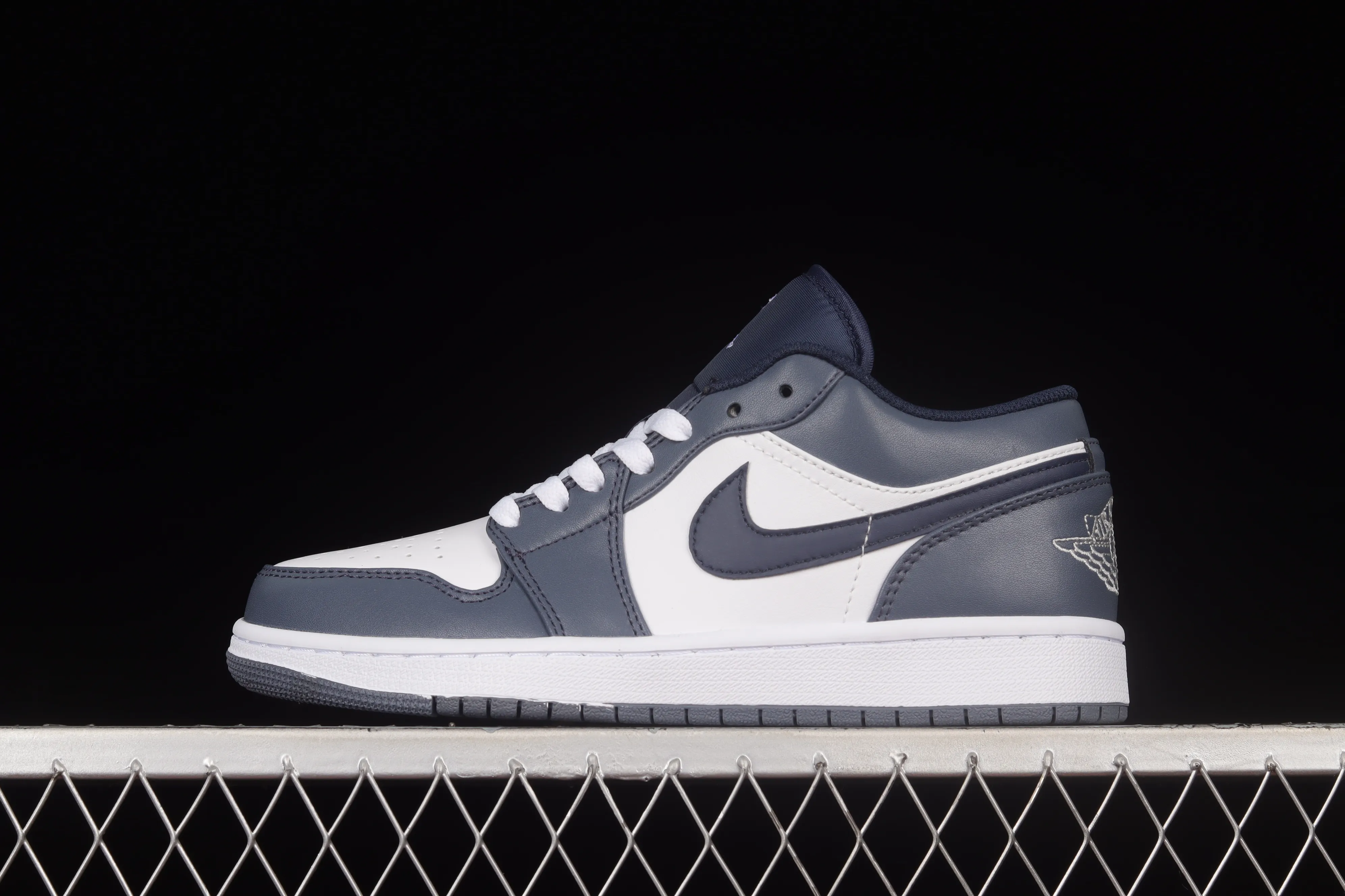 All categories Air Jordan Jordan series basketball shoes Air Jordan 1 Low Air Jordan 1 Low AJ1 Joe 1 navy blue sports culture basketball shoes 553558-414